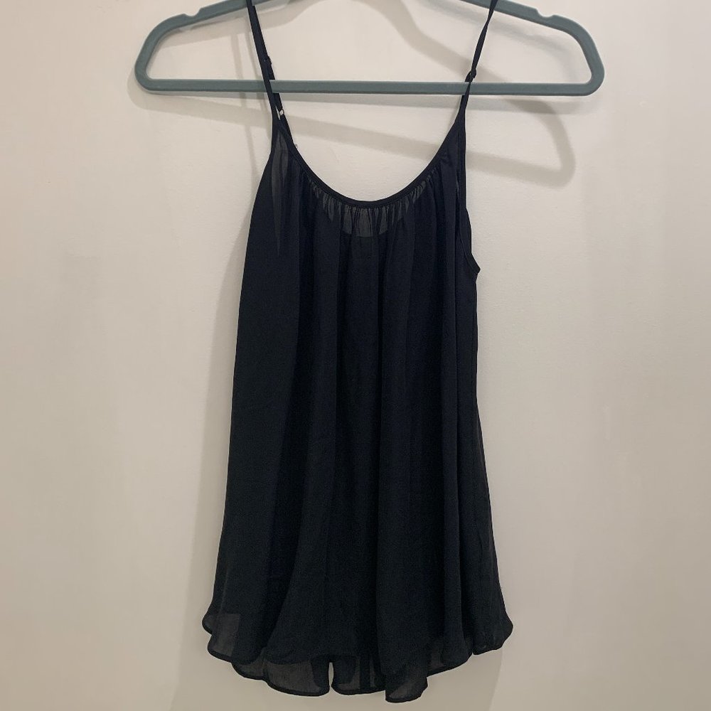 L'Agence Scoop Neck Silk Cami